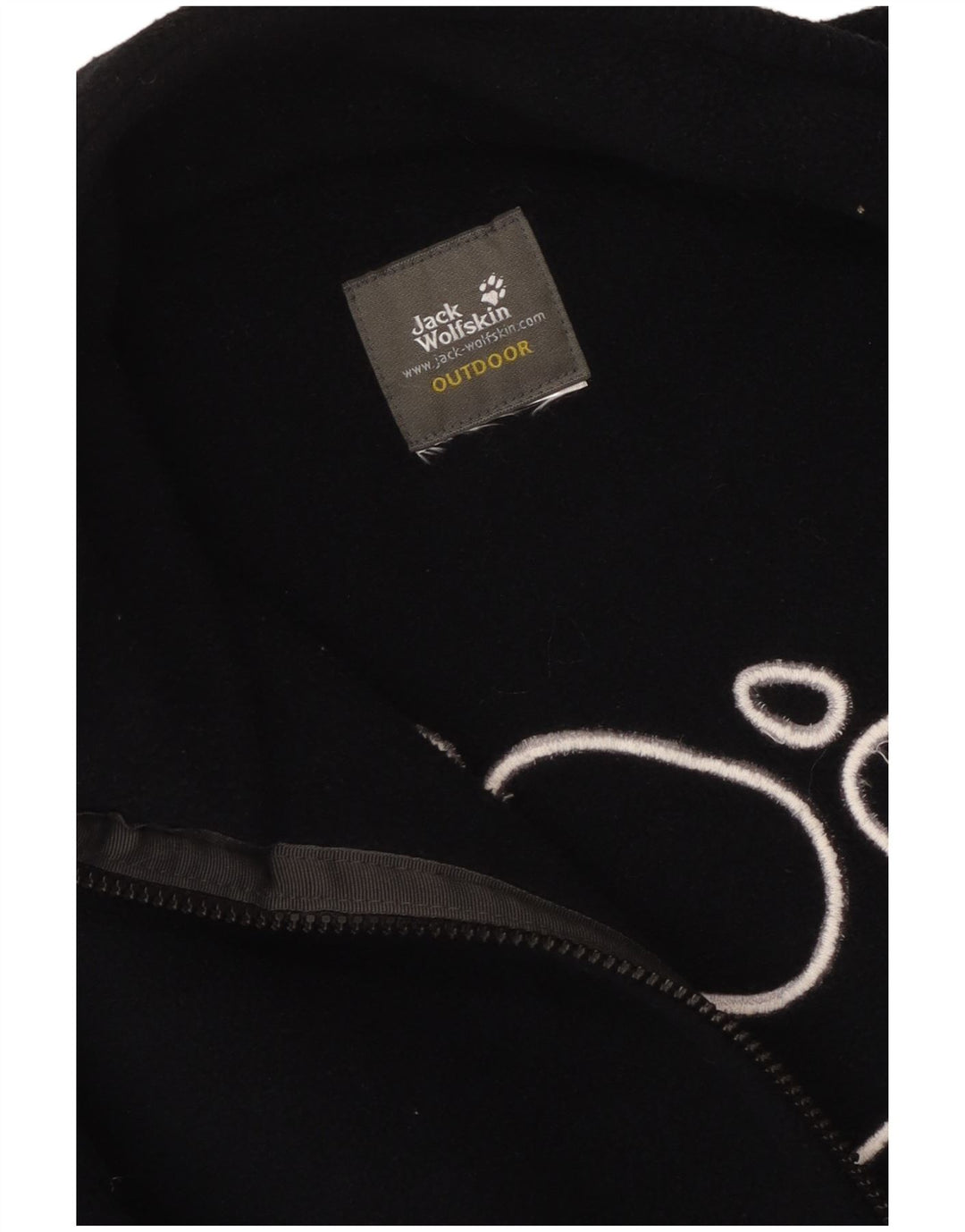 Jack Wolfskin Veste polaire pour homme UK 38 Medium Noir