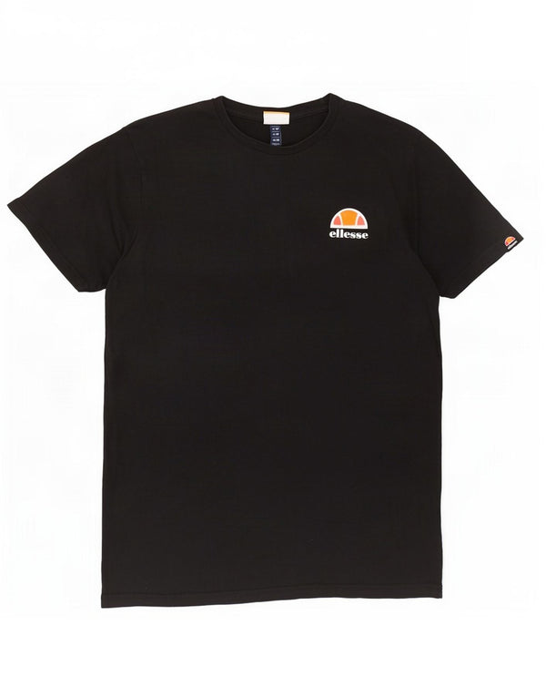 Ellesse T-Shirt Top Homme Noir Moyen
