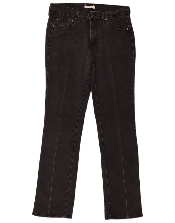 Levi's Jean Droit 505 Femme W30 L32 Noir Coton