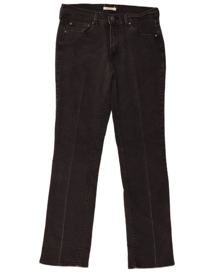 Levi's Jean Droit 505 Femme W30 L32 Noir Coton