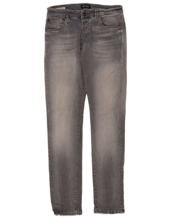 Jack & Jones Jean Slim GLENN W33 L34 Homme Gris Coton