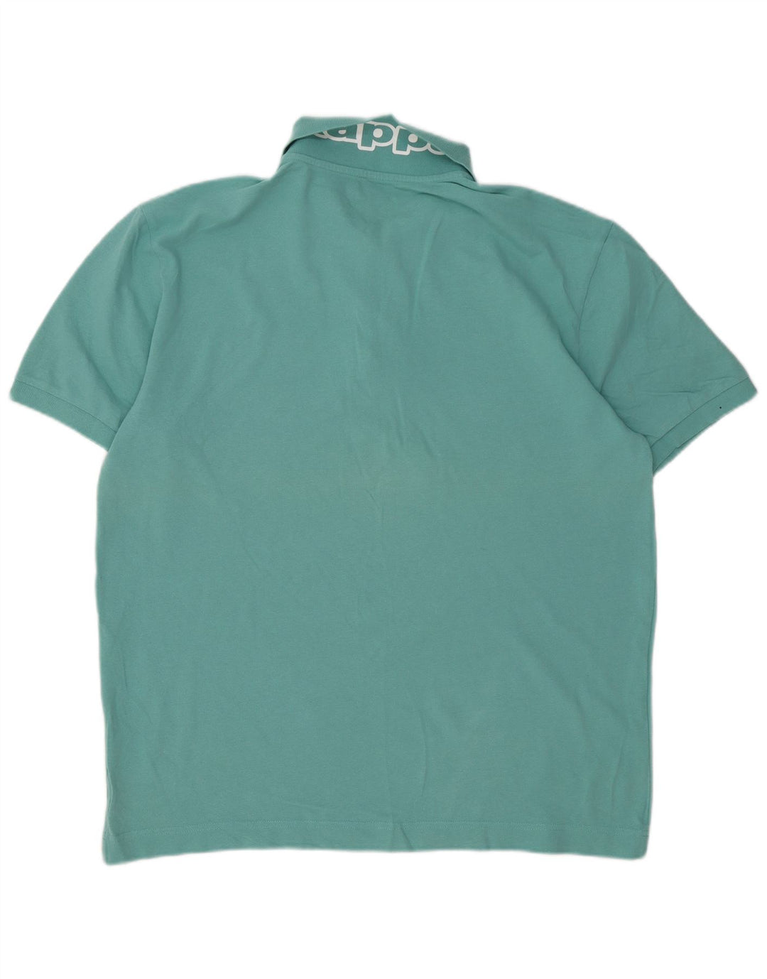 Kappa Polo graphique homme 2XL coton turquoise