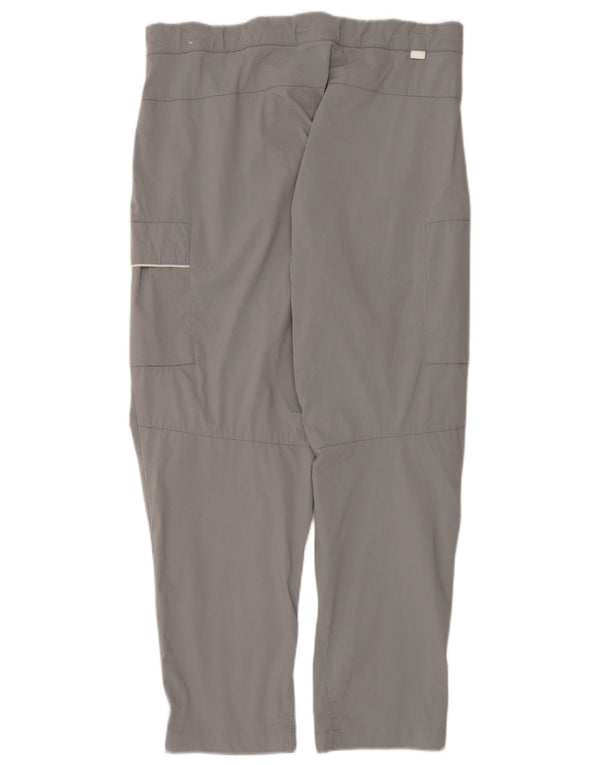Nike Pantalon cargo droit W34 L28 Gris Coton Homme
