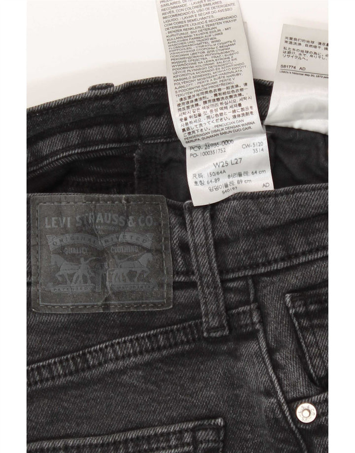 Levi's Jean Tapered Femme W25 L27 Gris Coton