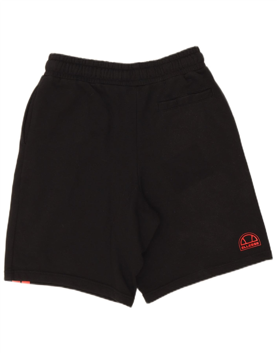 Ellesse Short de sport homme petit coton rayé noir