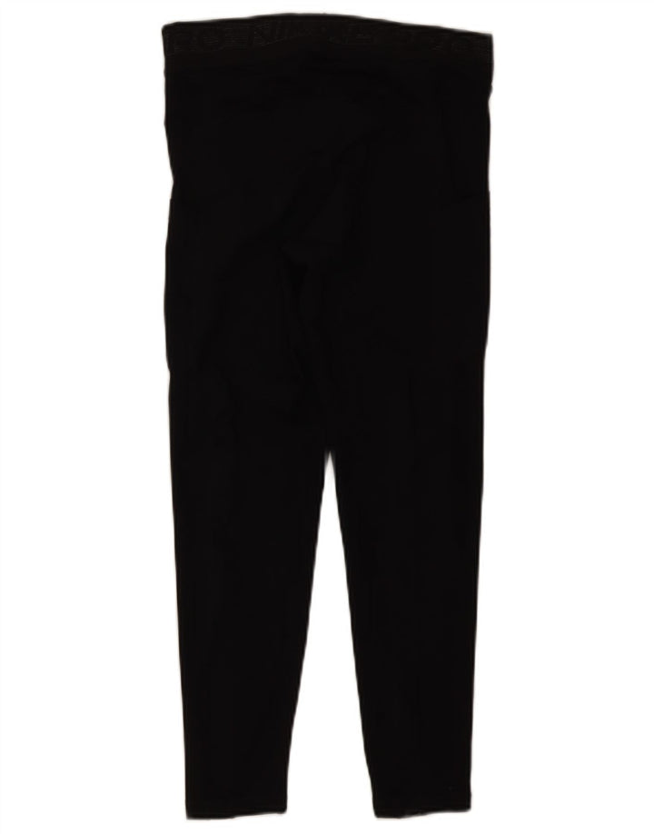 Nike Legging court pour femme UK 44 Polyester noir moyen