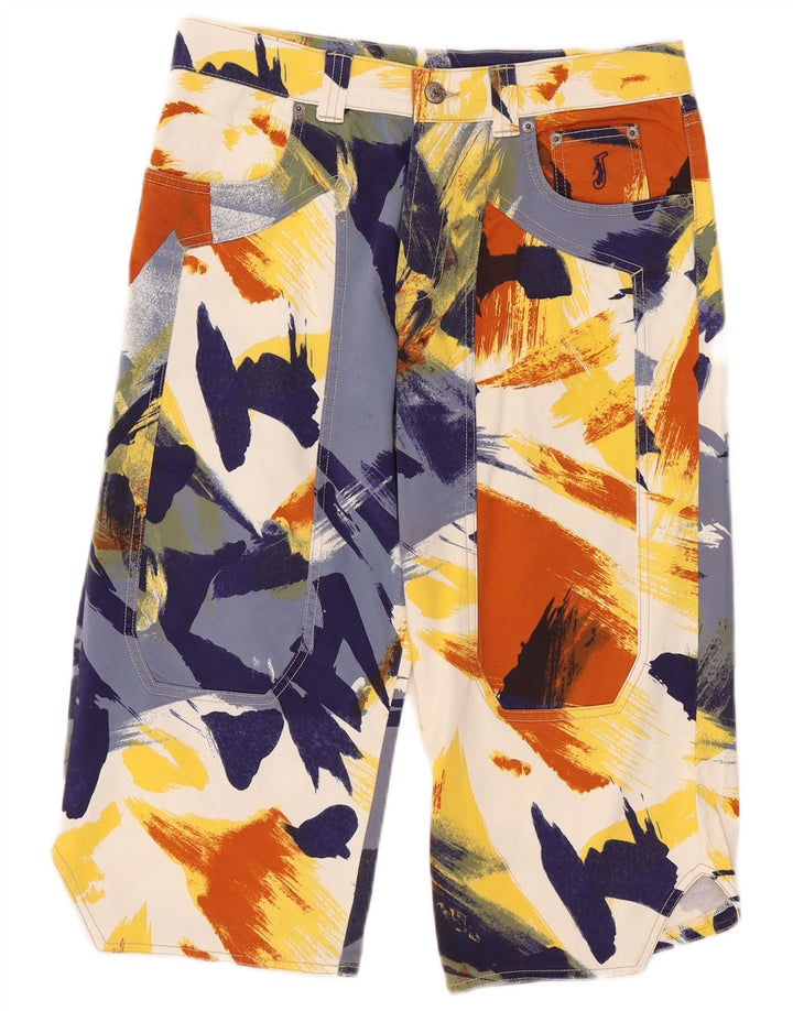Jeckerson Bermuda Femme W33 Moyen Multicolore Tie Dye Coton