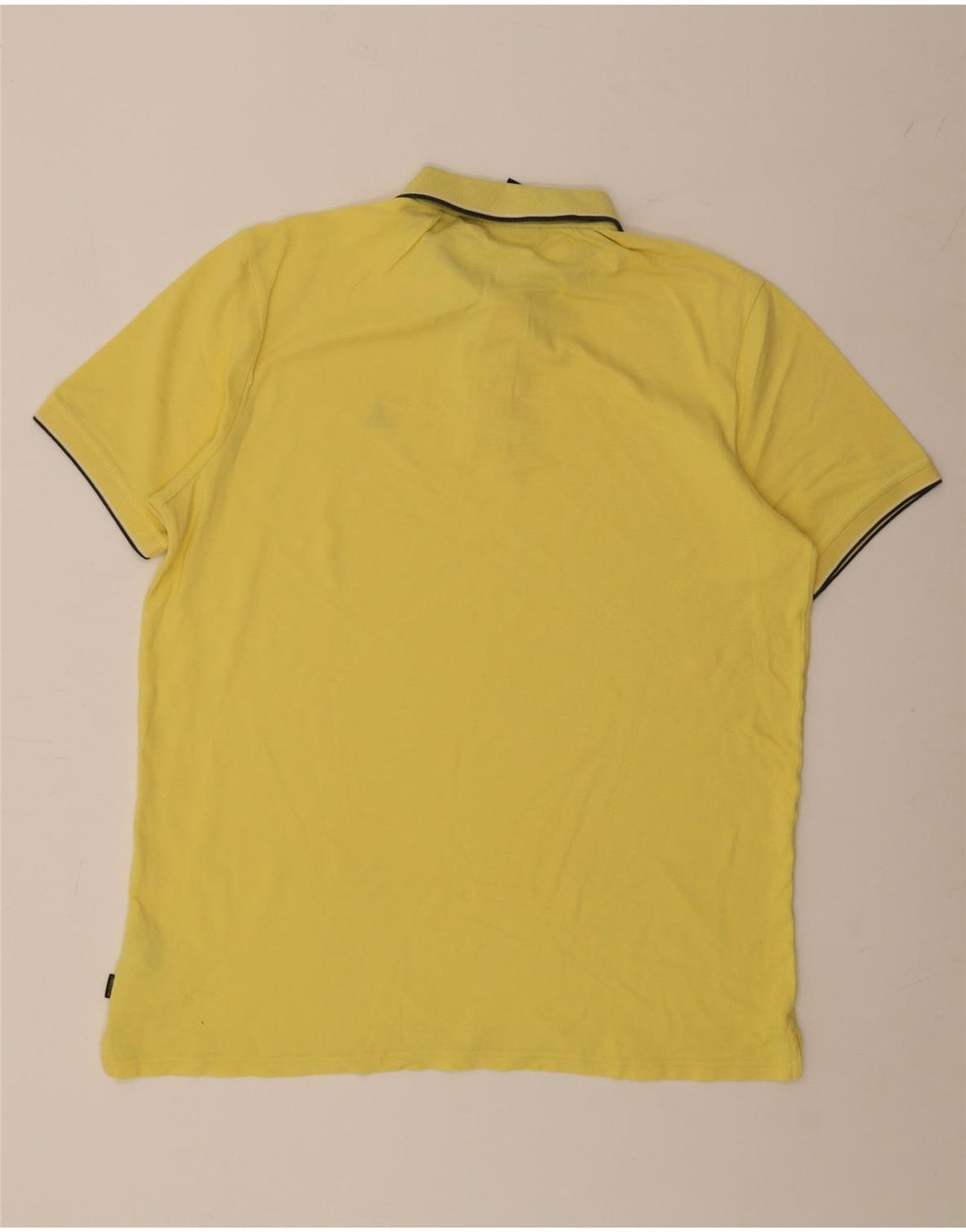 MUSTO Polo Homme Grand Jaune Coton