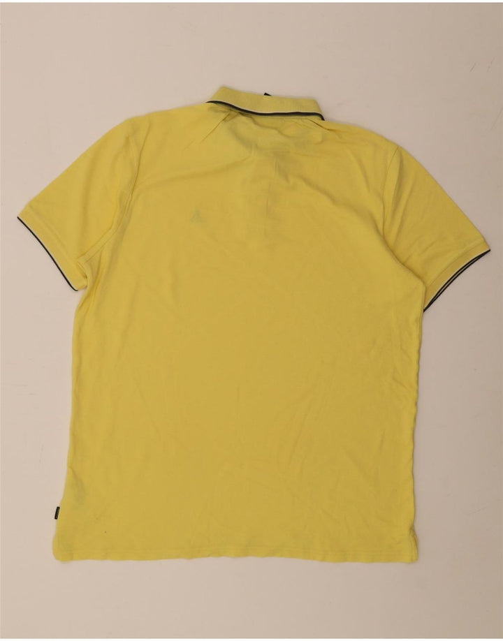 MUSTO Polo Homme Grand Jaune Coton