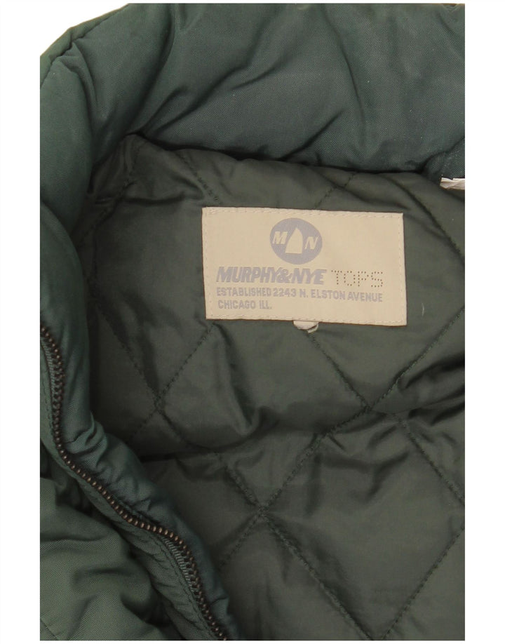 Murphy & Nye Manteau rembourré à capuche pour femme UK 16 Large Vert