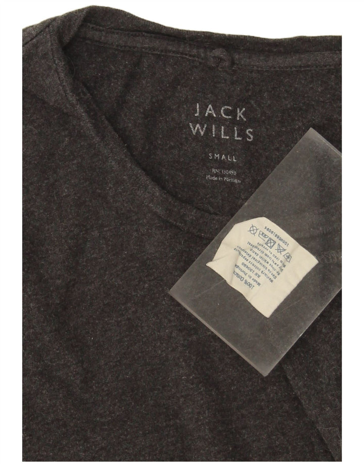 JACK WILLS T-Shirt Homme Petit Gris Coton