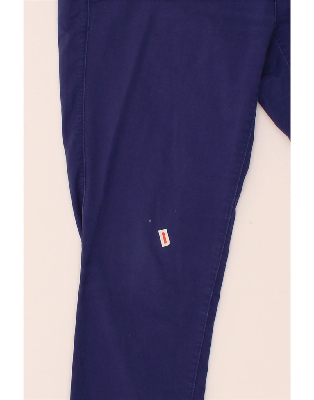 TIMBERLAND Womens Slim Casual Trousers W36 L27 Blue Vintage Timberland and Second-Hand Timberland from Messina Hembry 