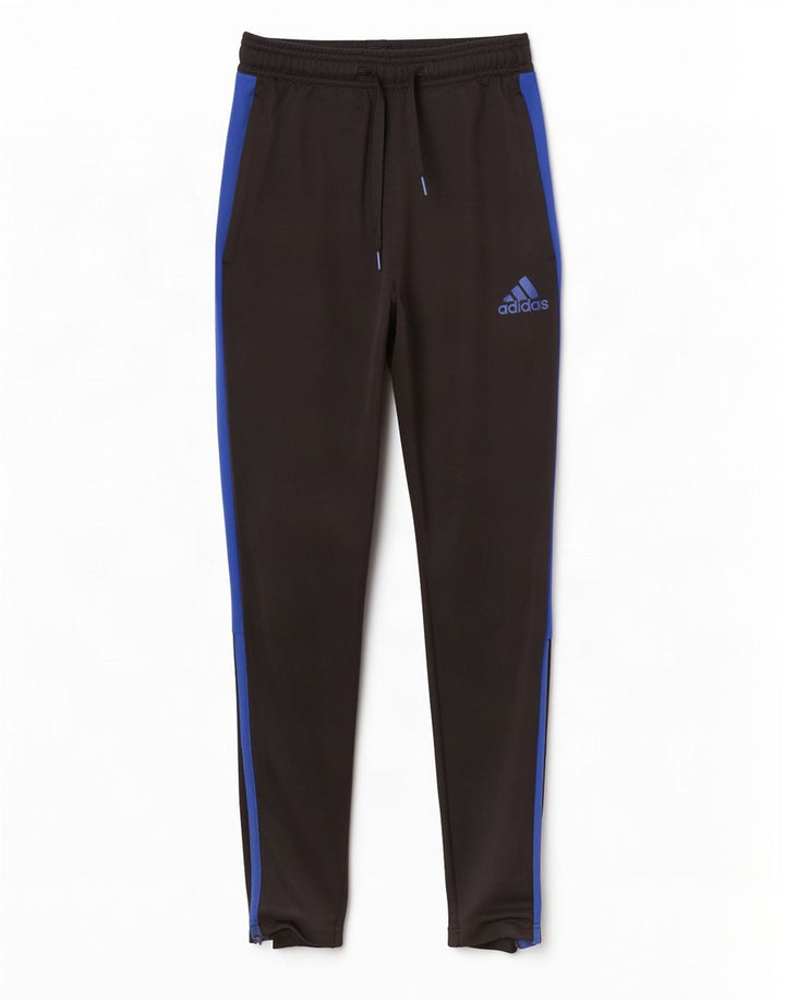 Adidas Pantalon de survêtement Aeroready pour homme en polyester color block Taille S Noir
