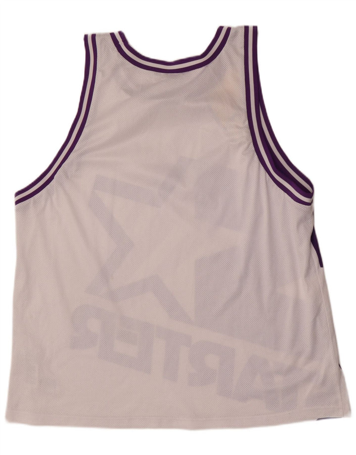 Starter Débardeur Graphique pour Homme Grand Blanc Colorblock Polyester