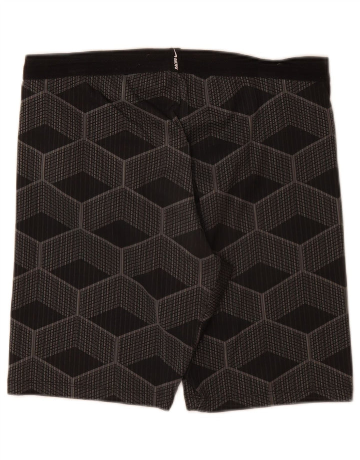 Nike Short de sport pour homme Grand gris géométrique