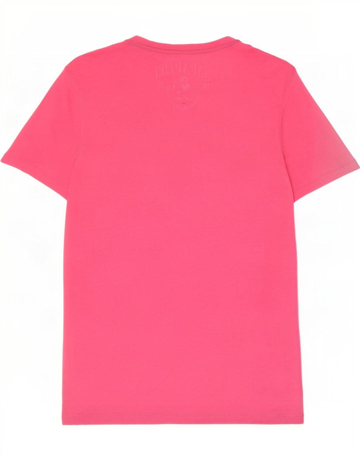 Napapijri T-Shirt Graphique Homme Large Rose