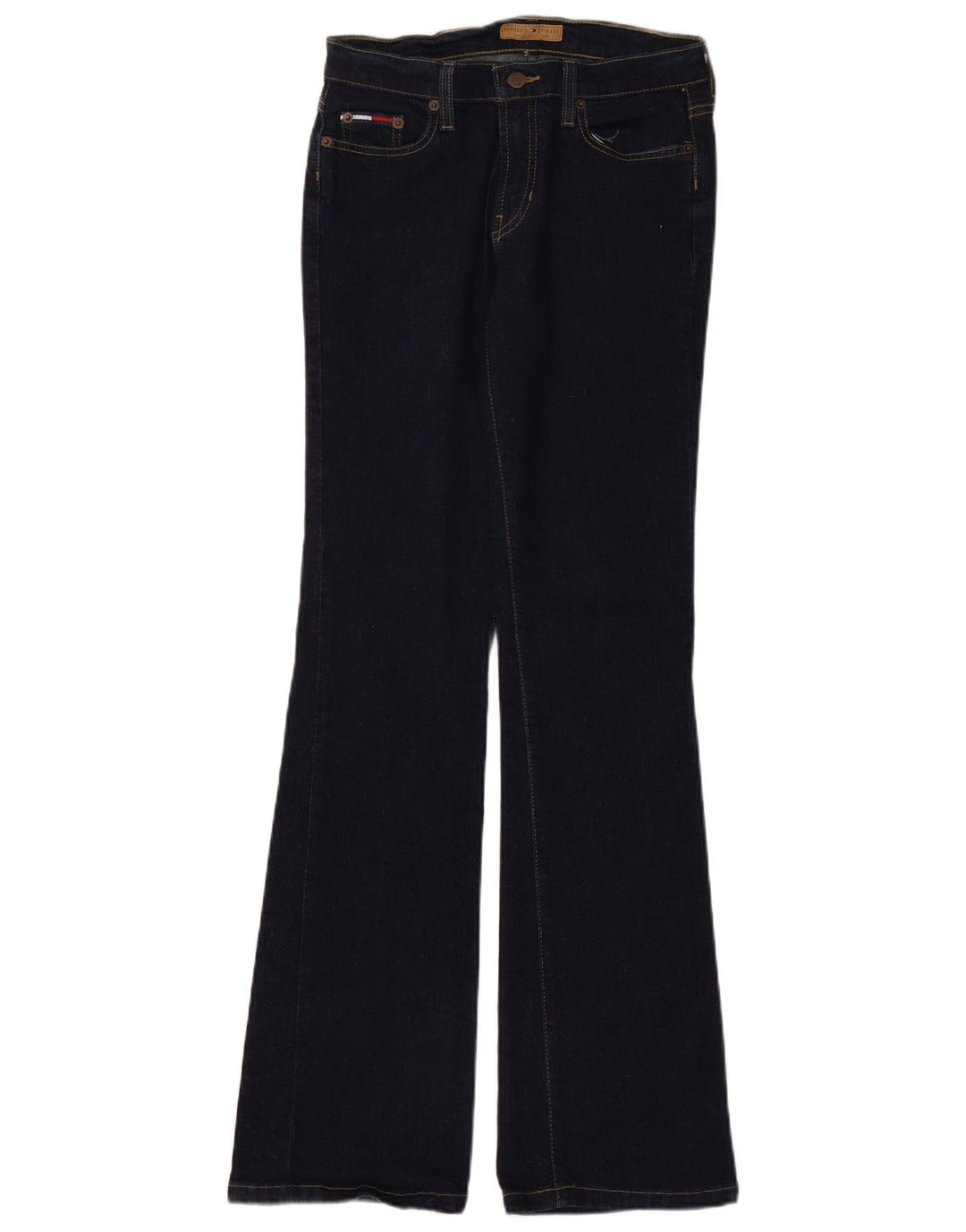 Tommy Hilfiger Jean Bootcut Femme W30 L34 Bleu Marine Coton