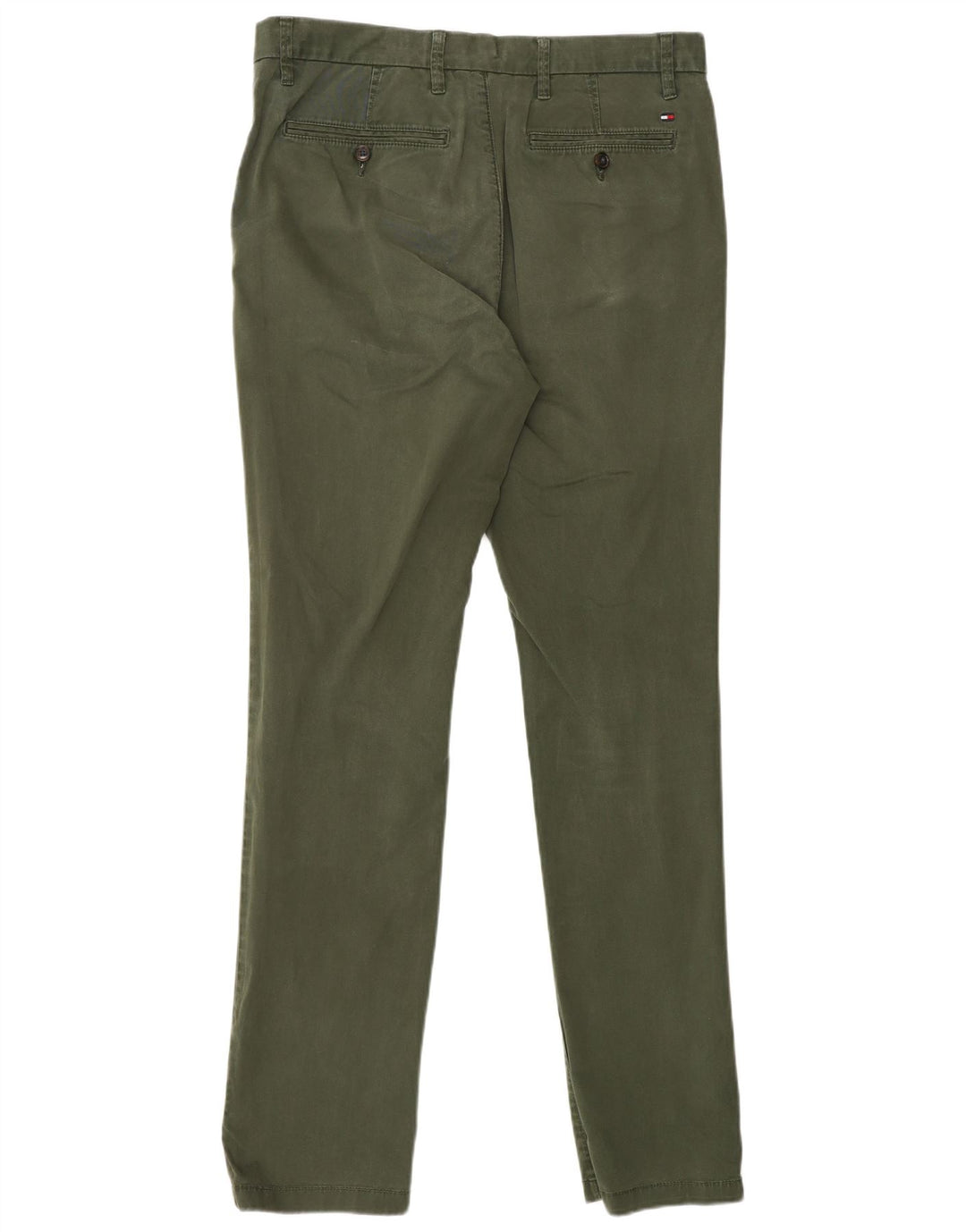 TOMMY HILFIGER Pantalon Chino Slim Homme W33 L34 Kaki