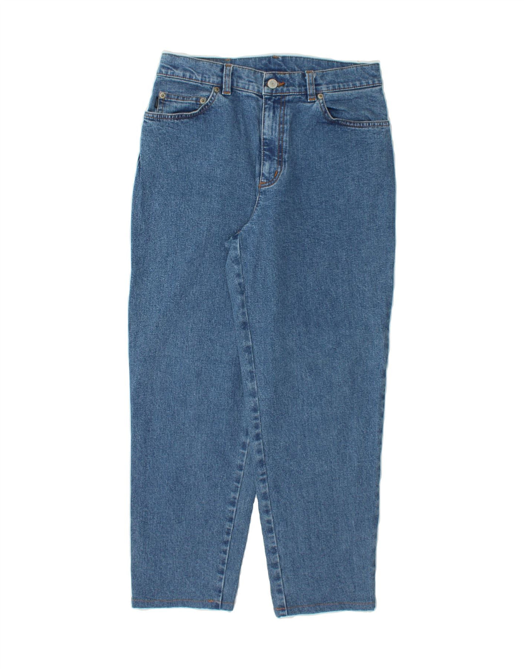 RALPH LAUREN Womens Tapered Jeans US 6 Medium W26 L25 Blue Cotton Vintage Ralph Lauren and Second-Hand Ralph Lauren from Messina Hembry 