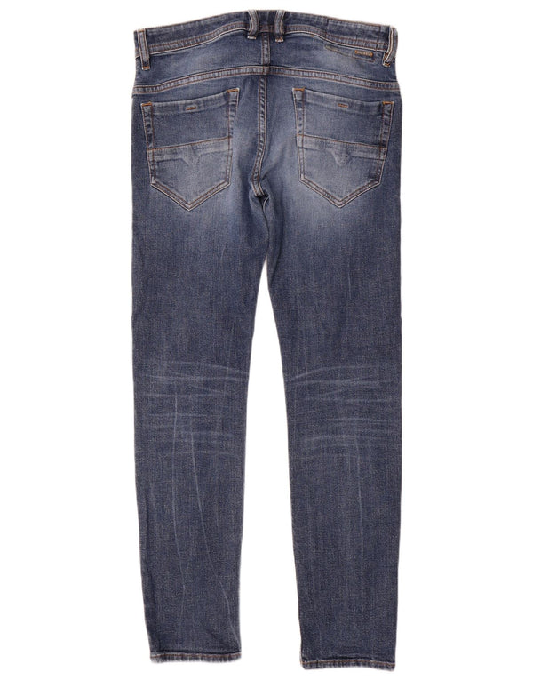 Diesel Jean Skinny W32 L31 Bleu Coton Homme