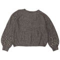Marks & Spencer Pull col bateau pour femme UK 14 Gris moyen moucheté