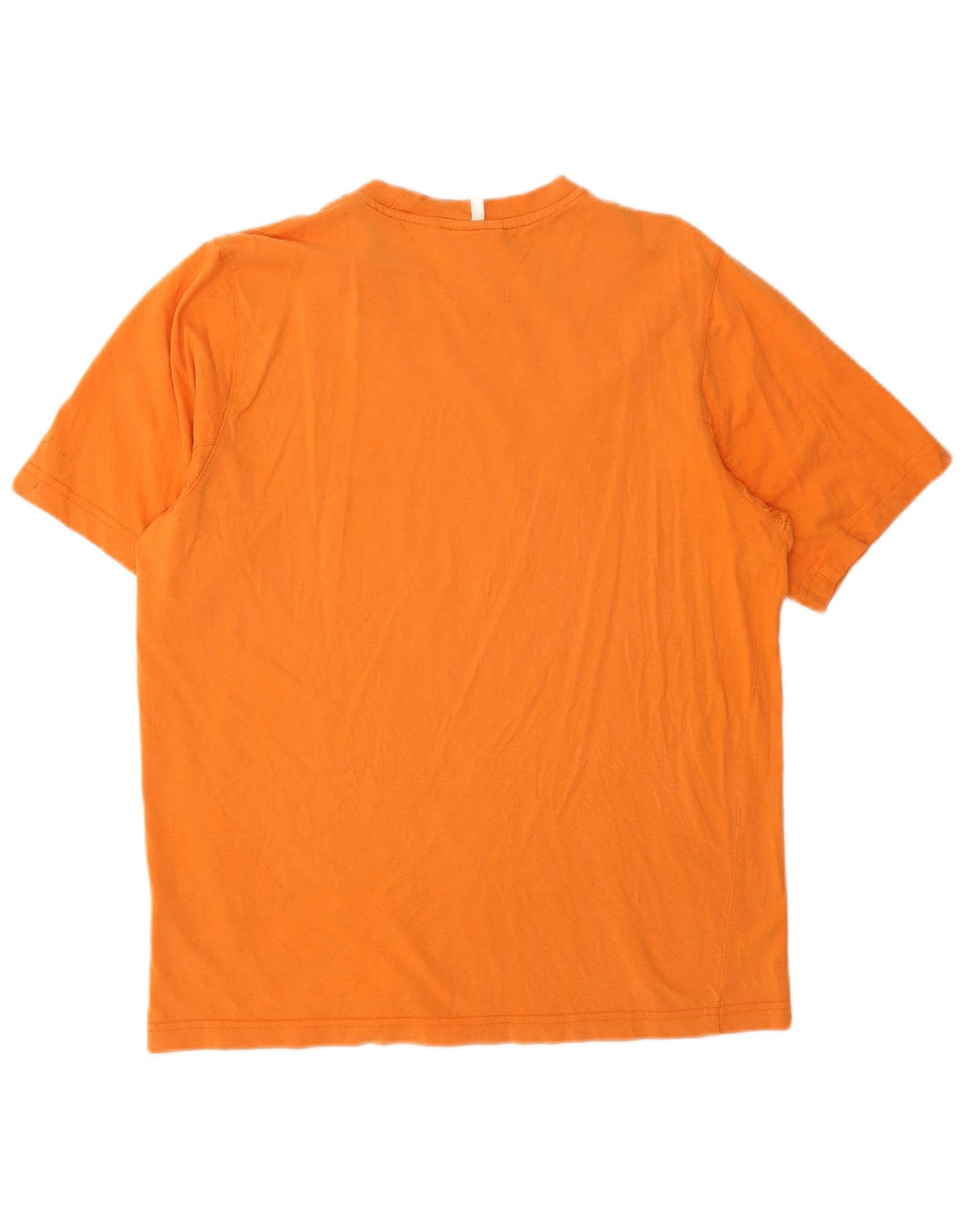 Adidas T-Shirt Homme Haut Orange Moyen Coton