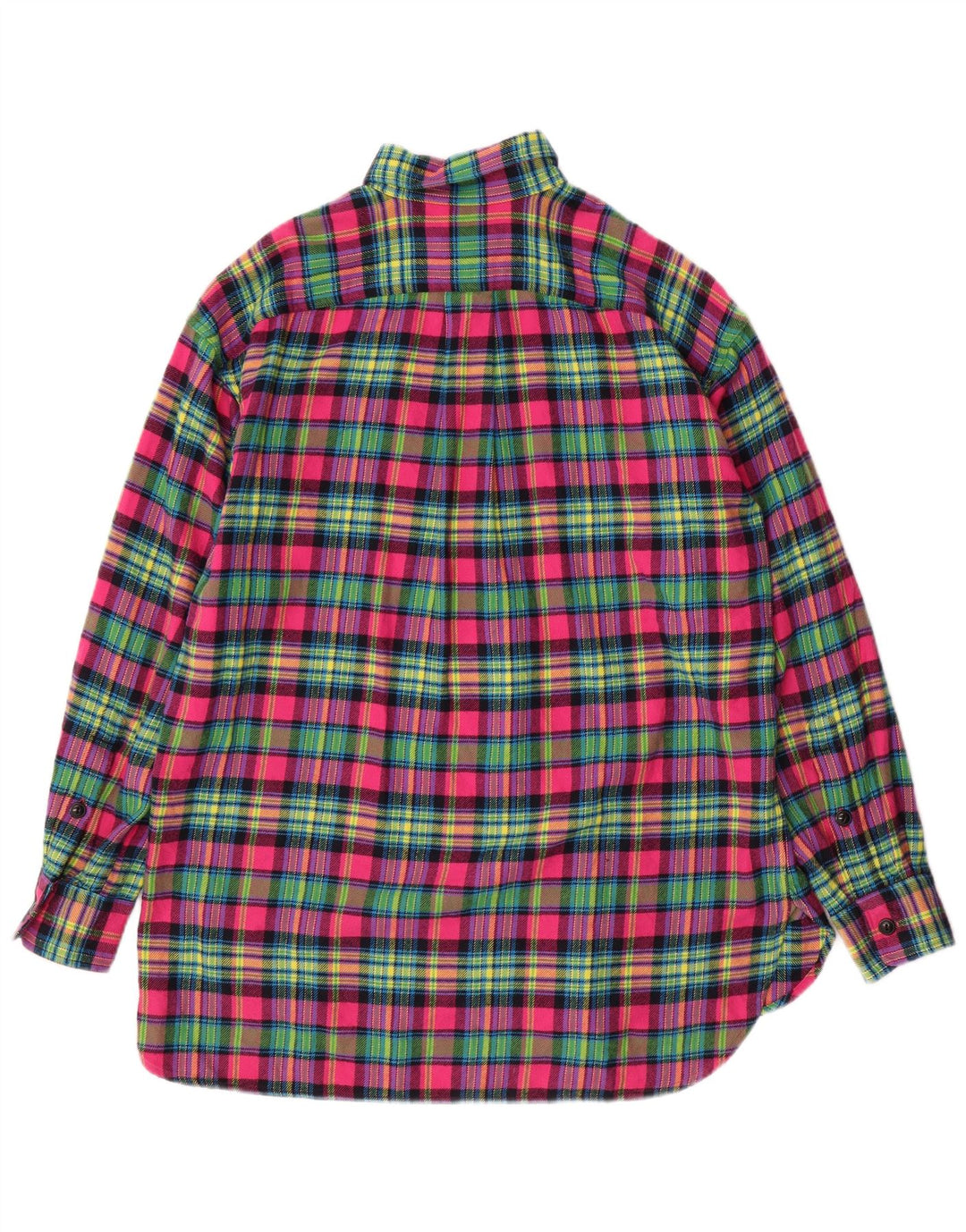 RALPH LAUREN Chemise Flanelle Homme Medium Multicolore Carreaux Coton