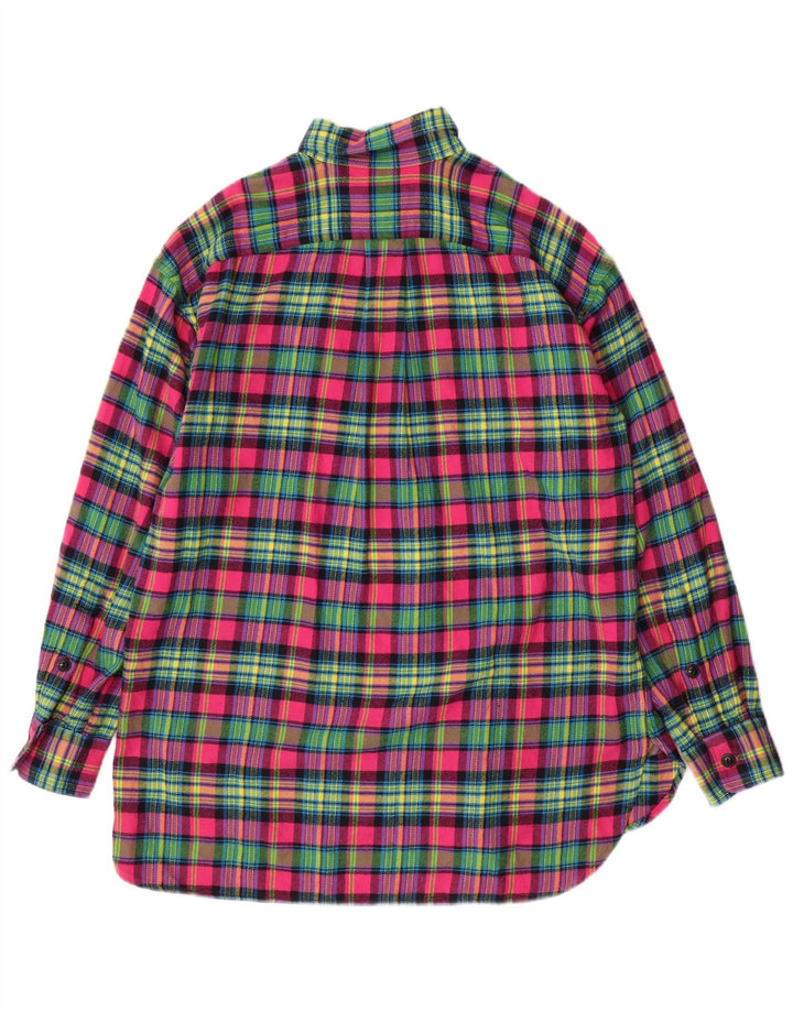 RALPH LAUREN Chemise Flanelle Homme Medium Multicolore Carreaux Coton