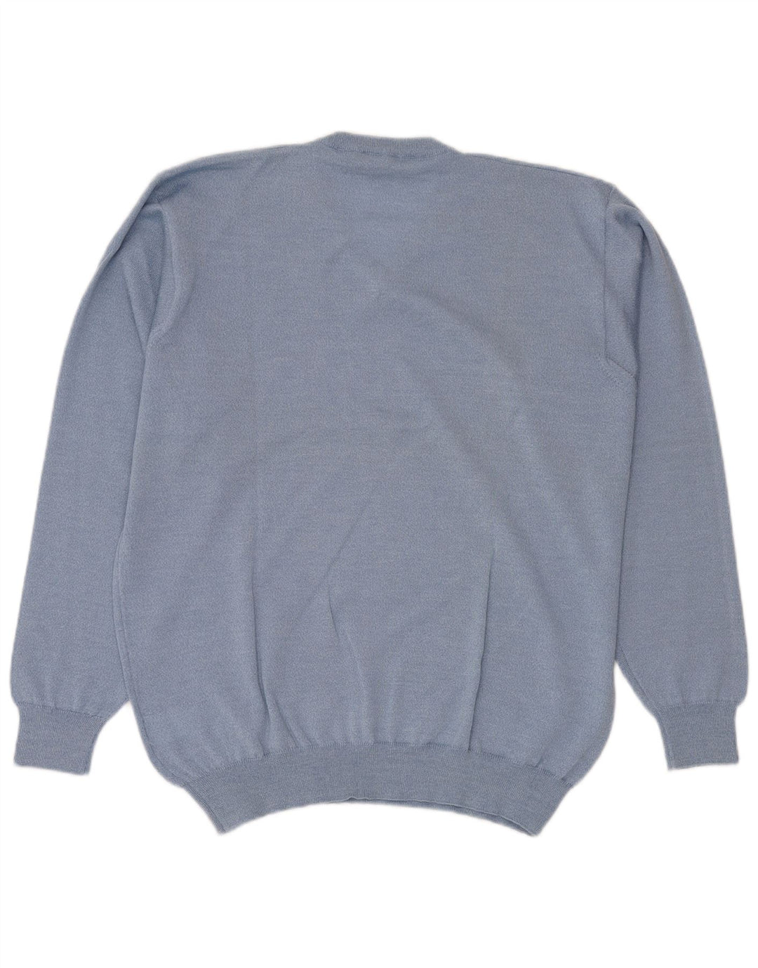 CONTE OF FLORENCE Pull Col V Homme XL Bleu Laine Vierge