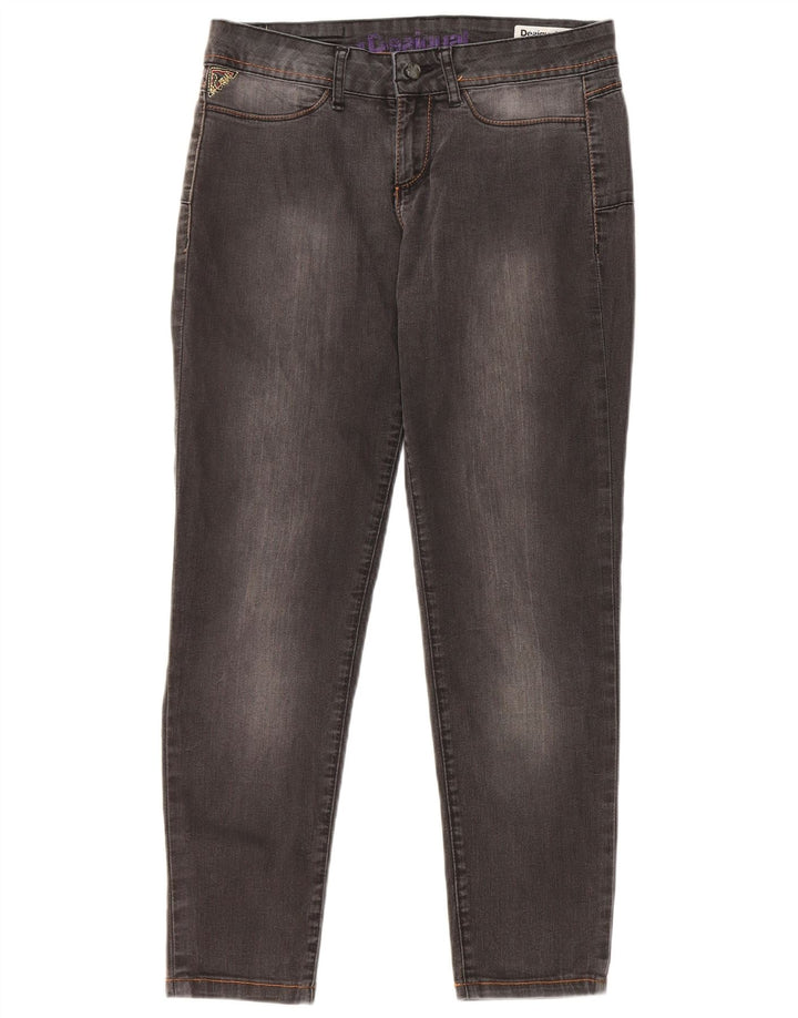 DESIGUAL Jean Slim W30 L26 Femme Gris