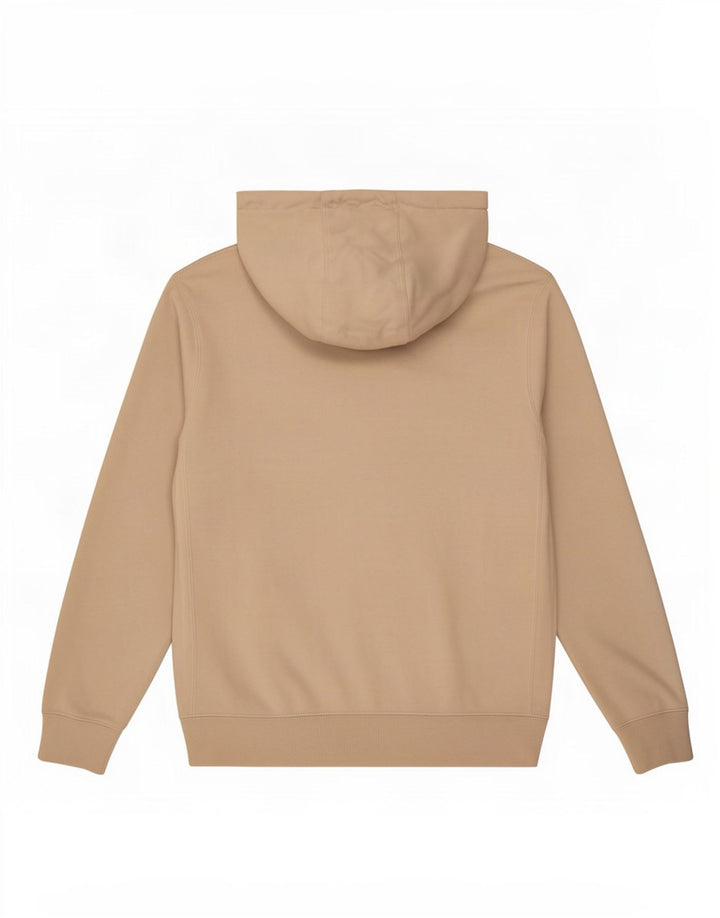 Nike Pull à capuche pour homme Petit coton beige