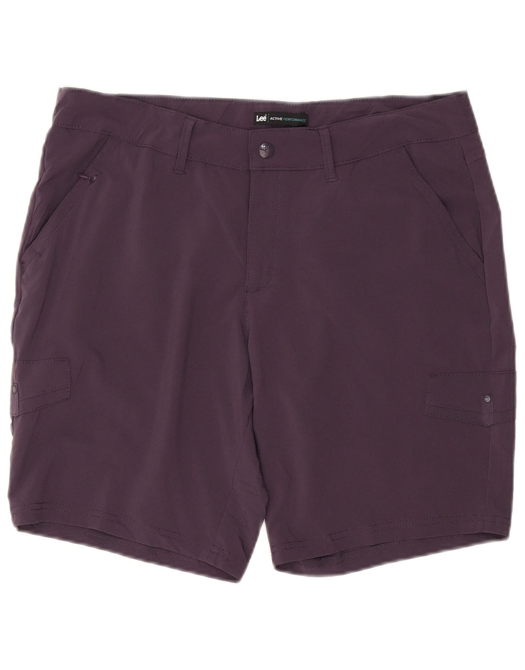 LEE Short cargo pour femme US 14 XL W36 Violet Polyester
