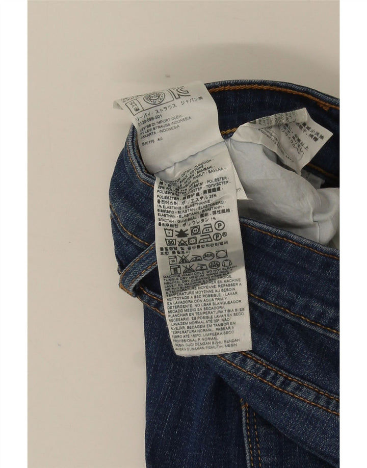 Levi's Jean 715 Bootcut Femme Bleu W32 L32 Coton