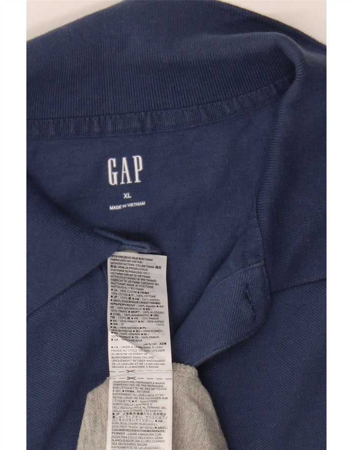 Gap Polo Homme XL Gris Colorblock Coton