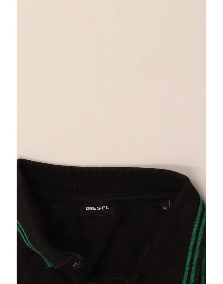 DIESEL Polo Homme Noir Moyen