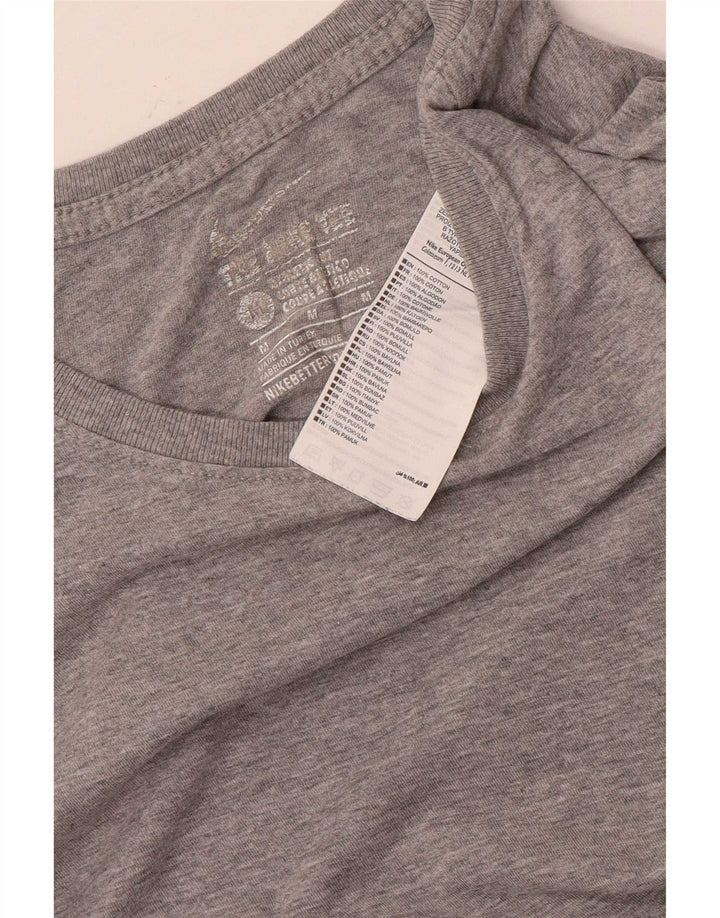 Nike Homme Athletic Cut T-Shirt Haut Gris Moyen Coton