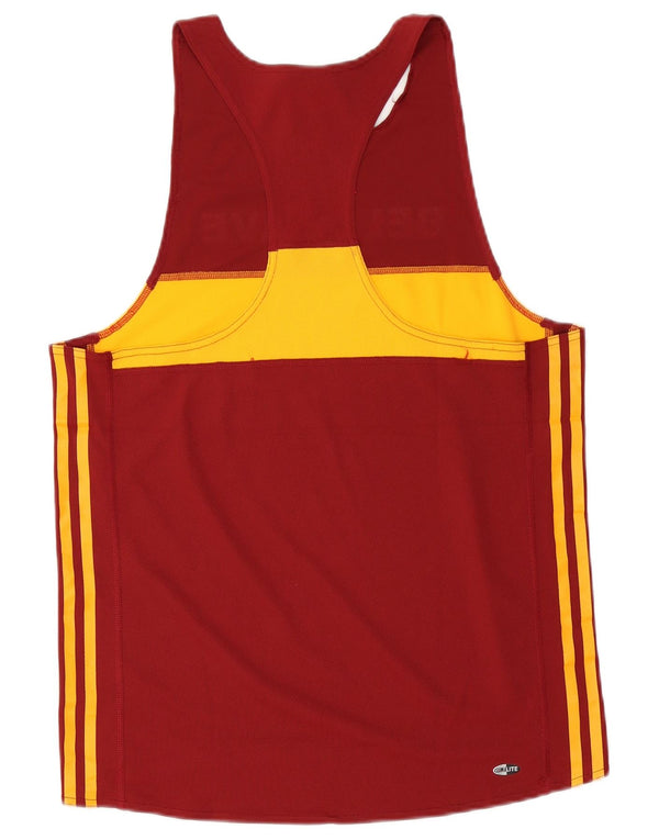 Adidas Climalite Graphic Débardeur pour homme UK 40/42 Marron moyen Colourblock