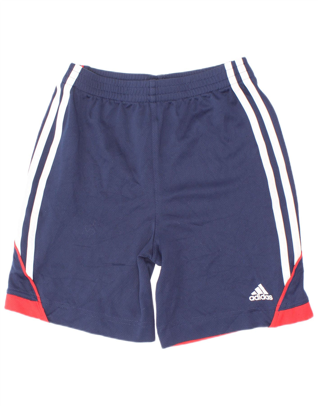 Adidas Short de Sport Garçon 5-6 Ans Bleu Marine Colorblock Polyester