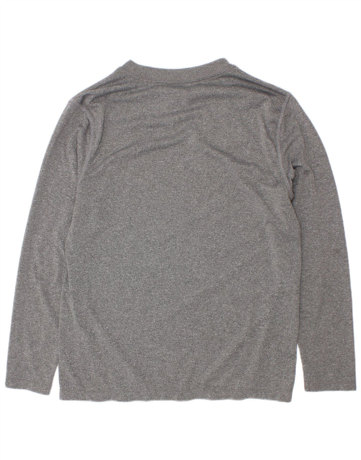 Starter Garçon Haut Manches Longues 10-11 ans Grand Gris Moucheté Polyester