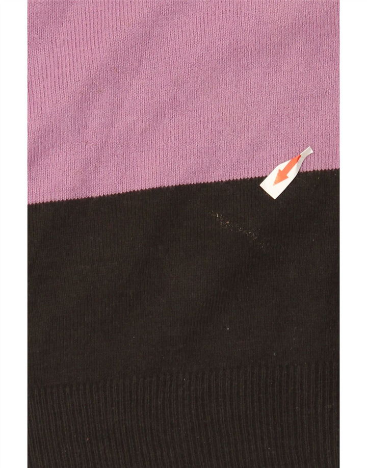 Marks & Spencer Pull col bateau pour femme UK 12 Medium Multicolore