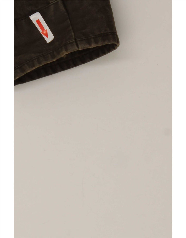 Superdry Parka à capuche pour homme UK 40 Large Kaki Polyester