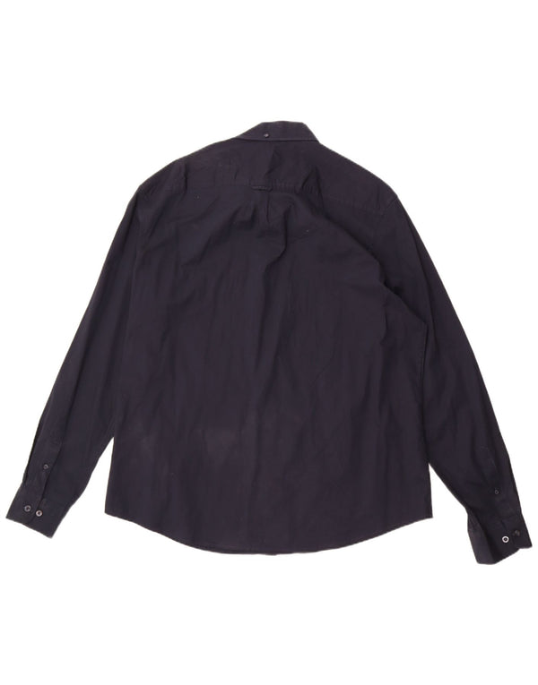 Chemise Homme Penguin 2XL Bleu Marine Coton