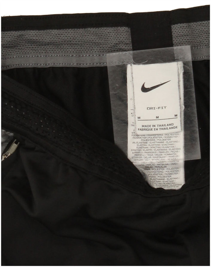 NIKE Pantalon de survêtement Dri Fit pour homme en polyester color block noir moyen