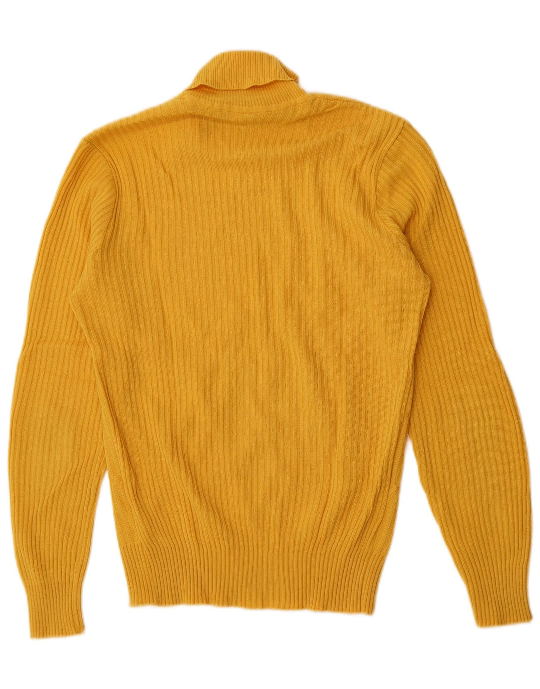 Orlon Pull Col Roulé Homme IT 50 Polyacrylique Jaune Moyen