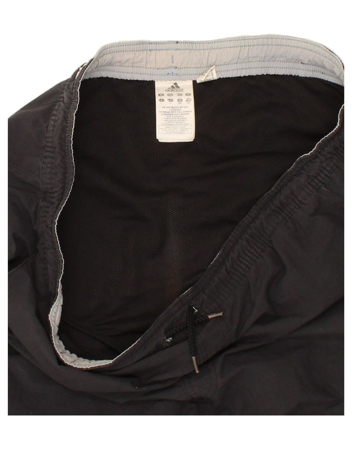 ADIDAS Mens Sport Shorts Large  Black Polyester Vintage Adidas and Second-Hand Adidas from Messina Hembry 