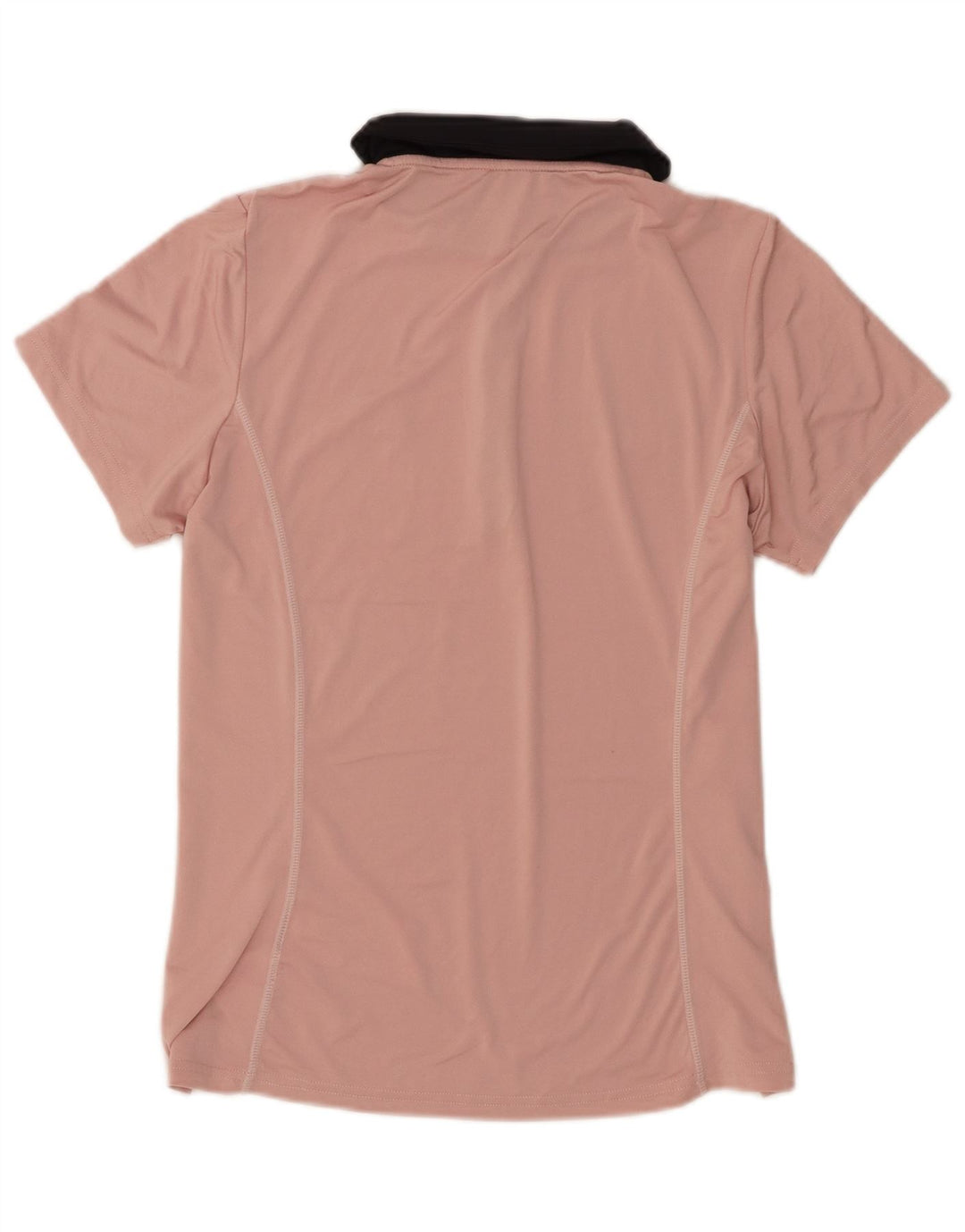 Ellesse Polo Femme UK 12 Rose Moyen Colorblock Polyester