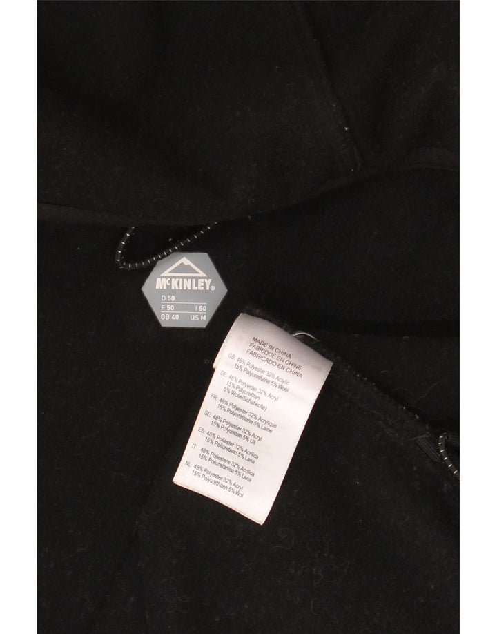 McKinley Veste bomber à capuche pour homme UK 40 Gris moyen Polyester