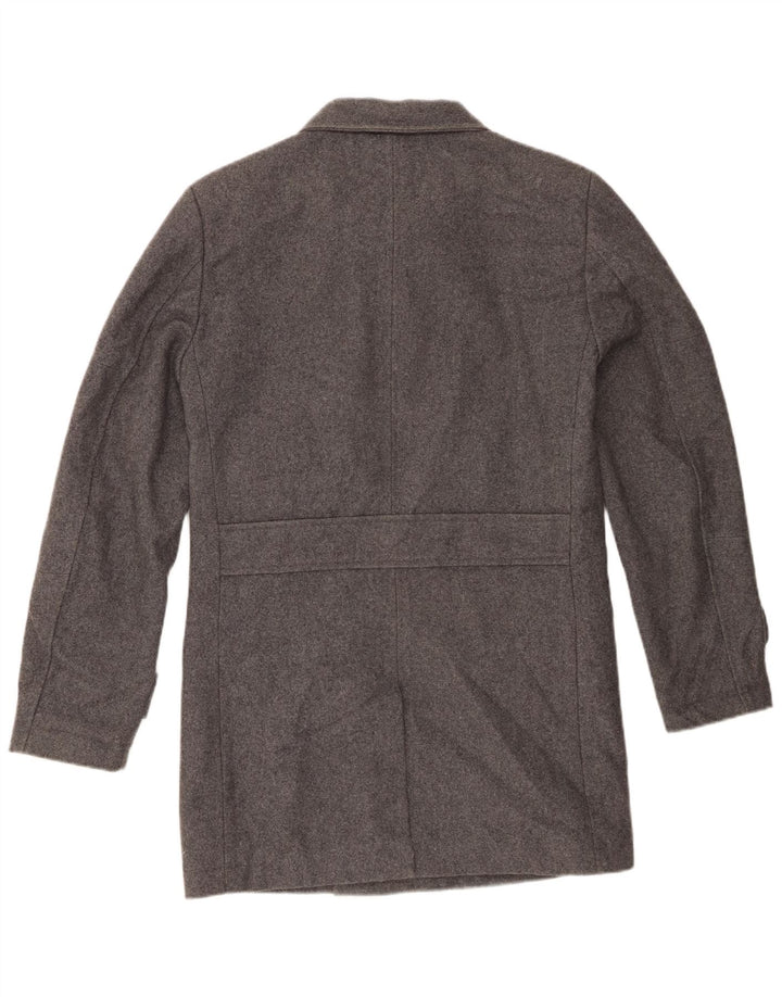 French Connection Caban Homme UK 36 Petit Laine Gris