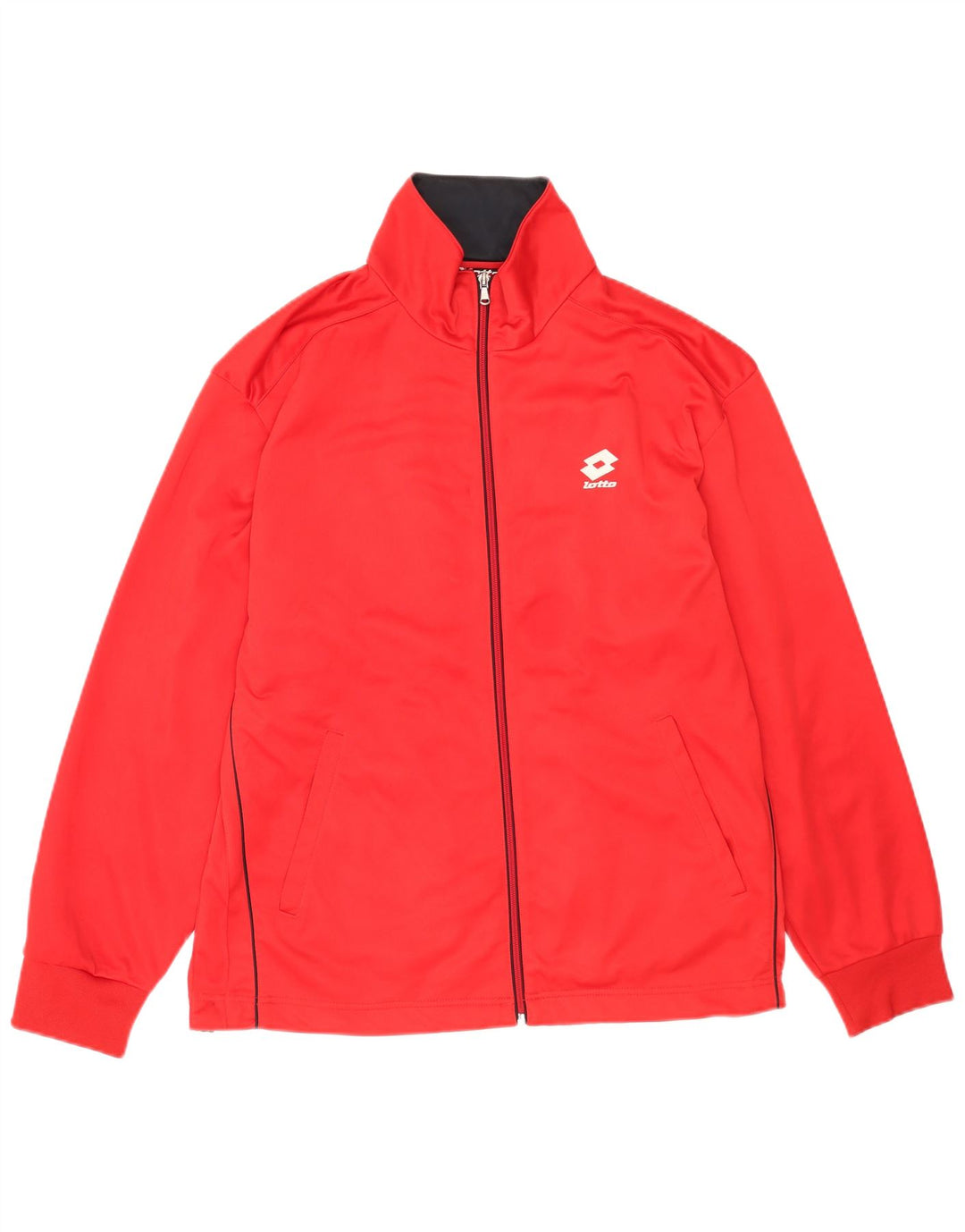 Lotto Veste de survêtement pour homme Taille L Rouge Polyester