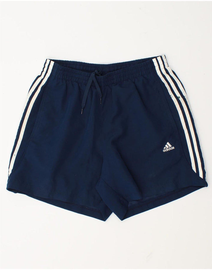 Adidas Short de sport Climalite Homme Bleu Marine Moyen Polyester